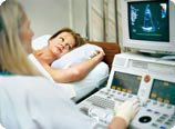 Donna in hospital